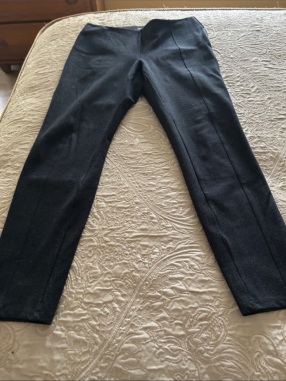 Ellen Tracy Black Men’s Dress Pants - Tailored Crease